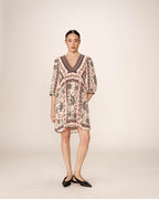 Perou Short Dress - Beige