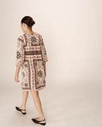 Perou Short Dress - Beige