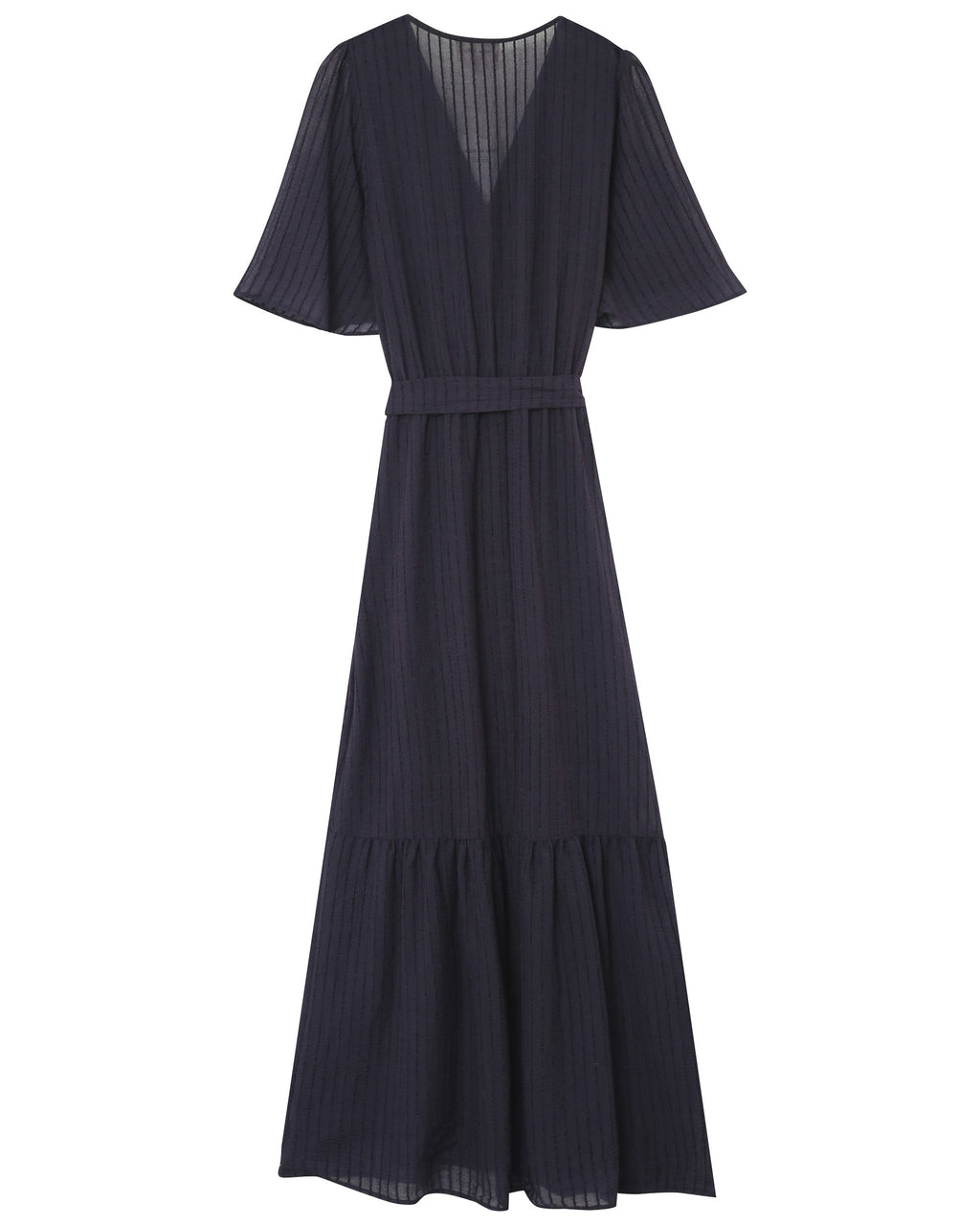 Robe Longue Perse - Marine