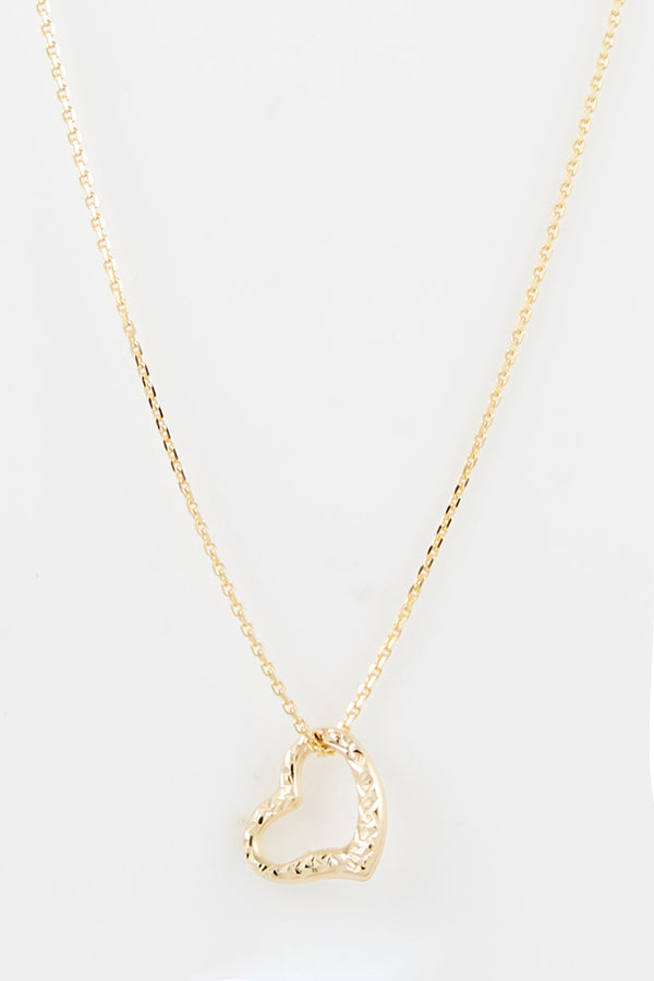 "Mon Cœur" Yellow Gold 375/1000 Pendant