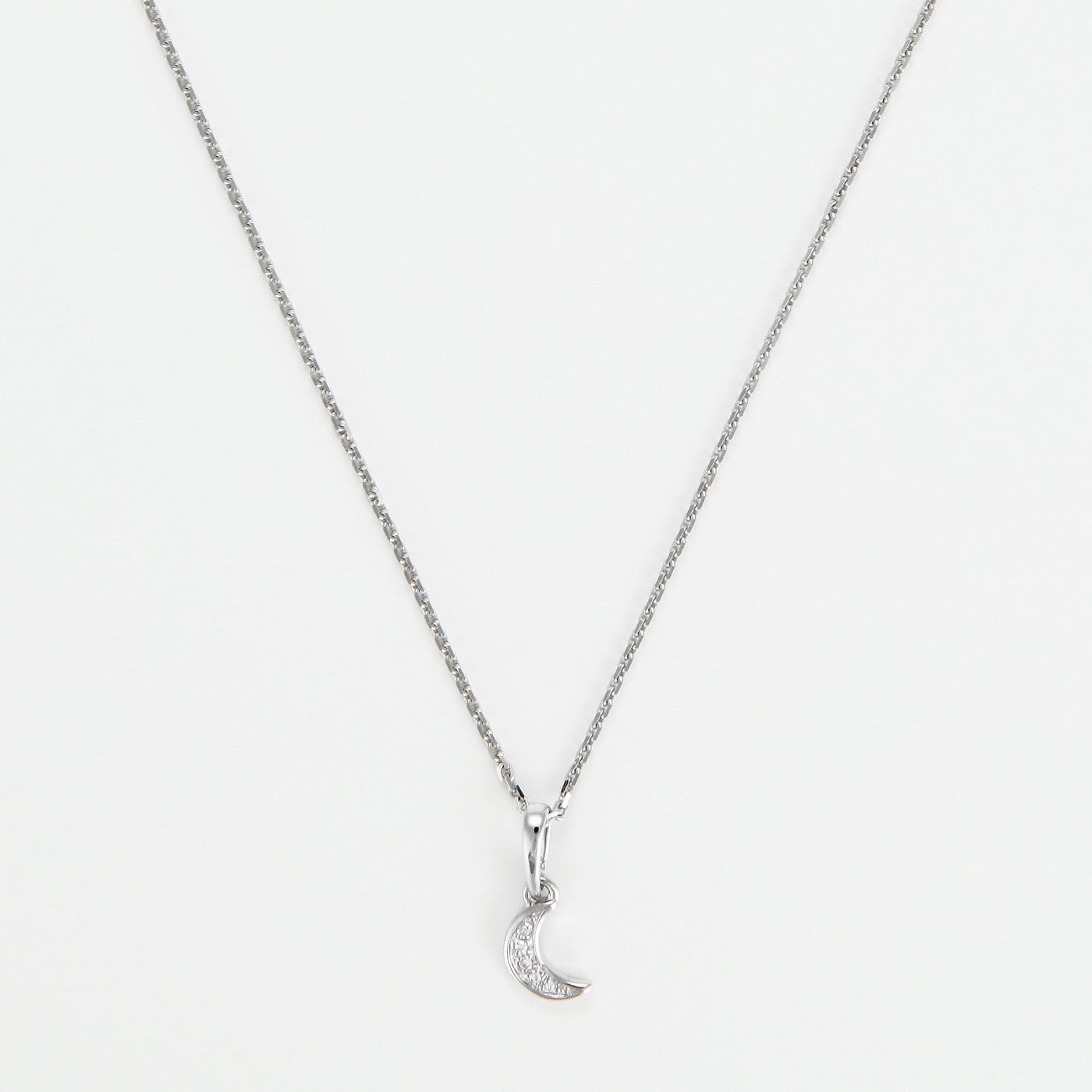 Colgante "Diamond Moon" Diamantes 0,01/5