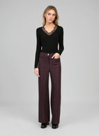 Philicia Wine Pants