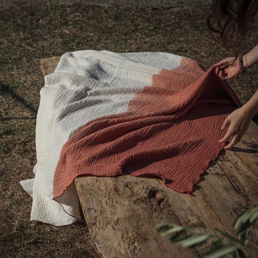 Serviette En Gaze De Coton 150 X 180 Cm