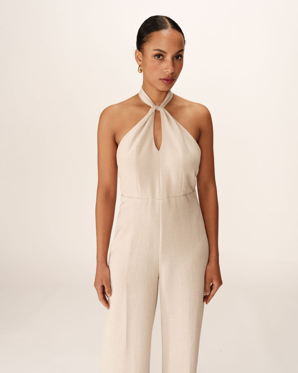 Philomene Jumpsuit - Beige