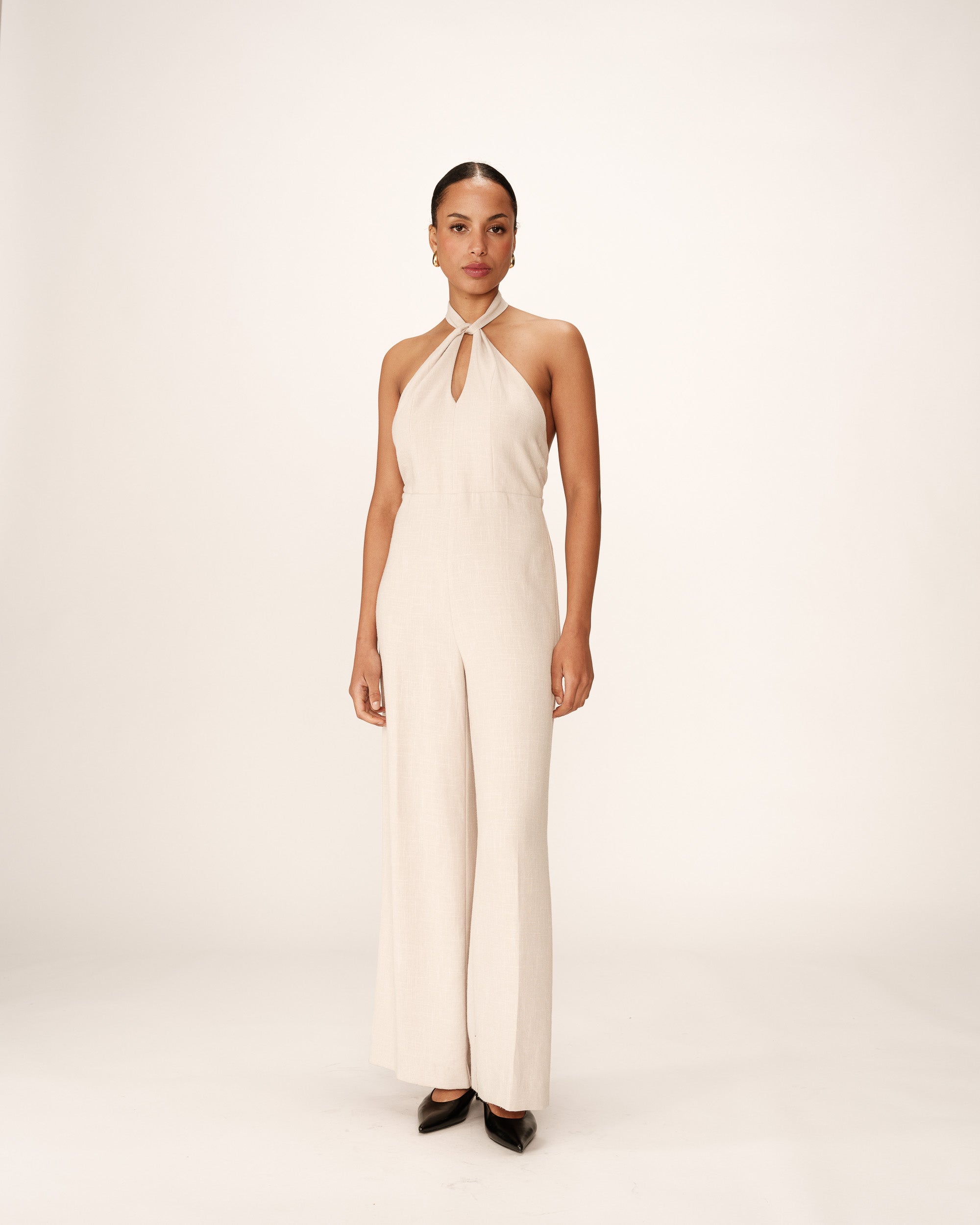 Philomene Jumpsuit - Beige