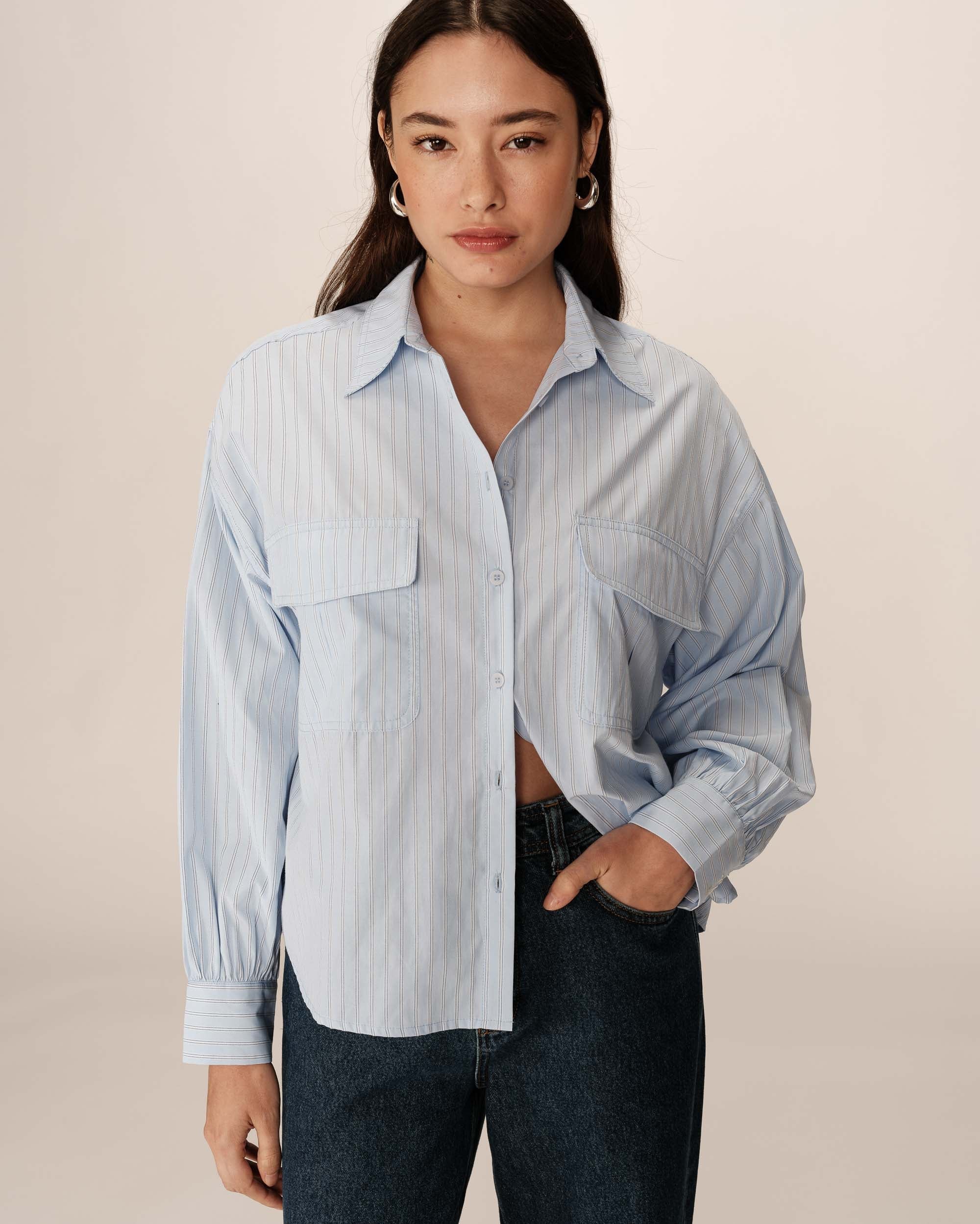 Chemise Phoebe - Bleu