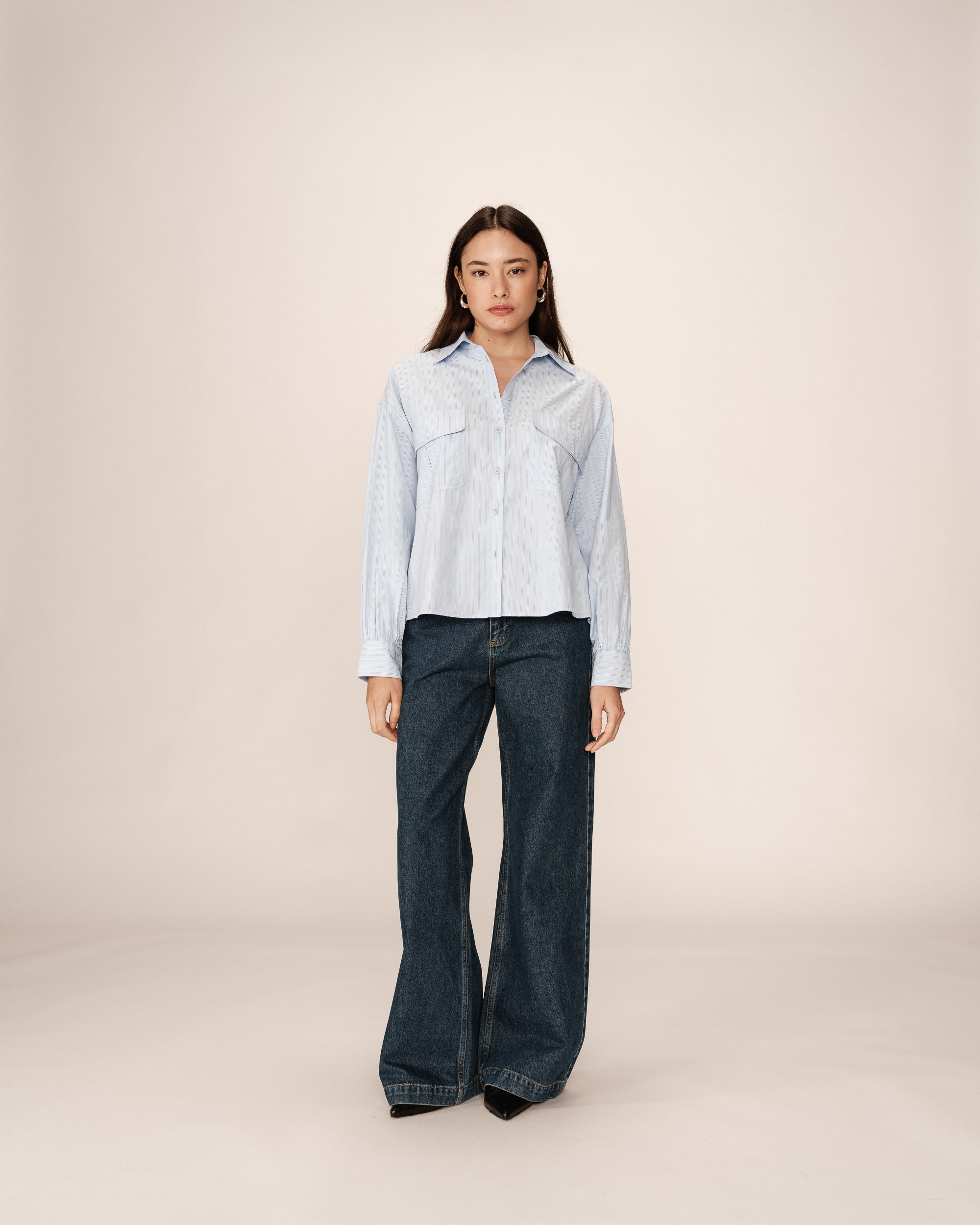 Chemise Phoebe - Bleu