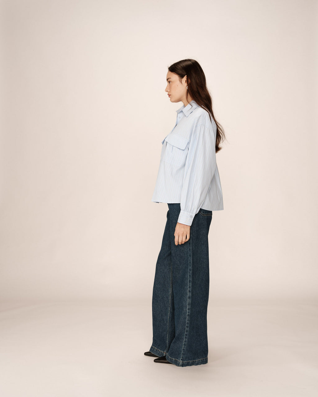 Chemise Phoebe - Bleu