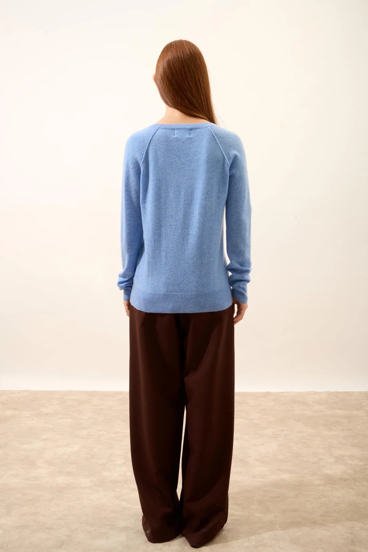 Jersey Cuello V - Phoebe - Sky