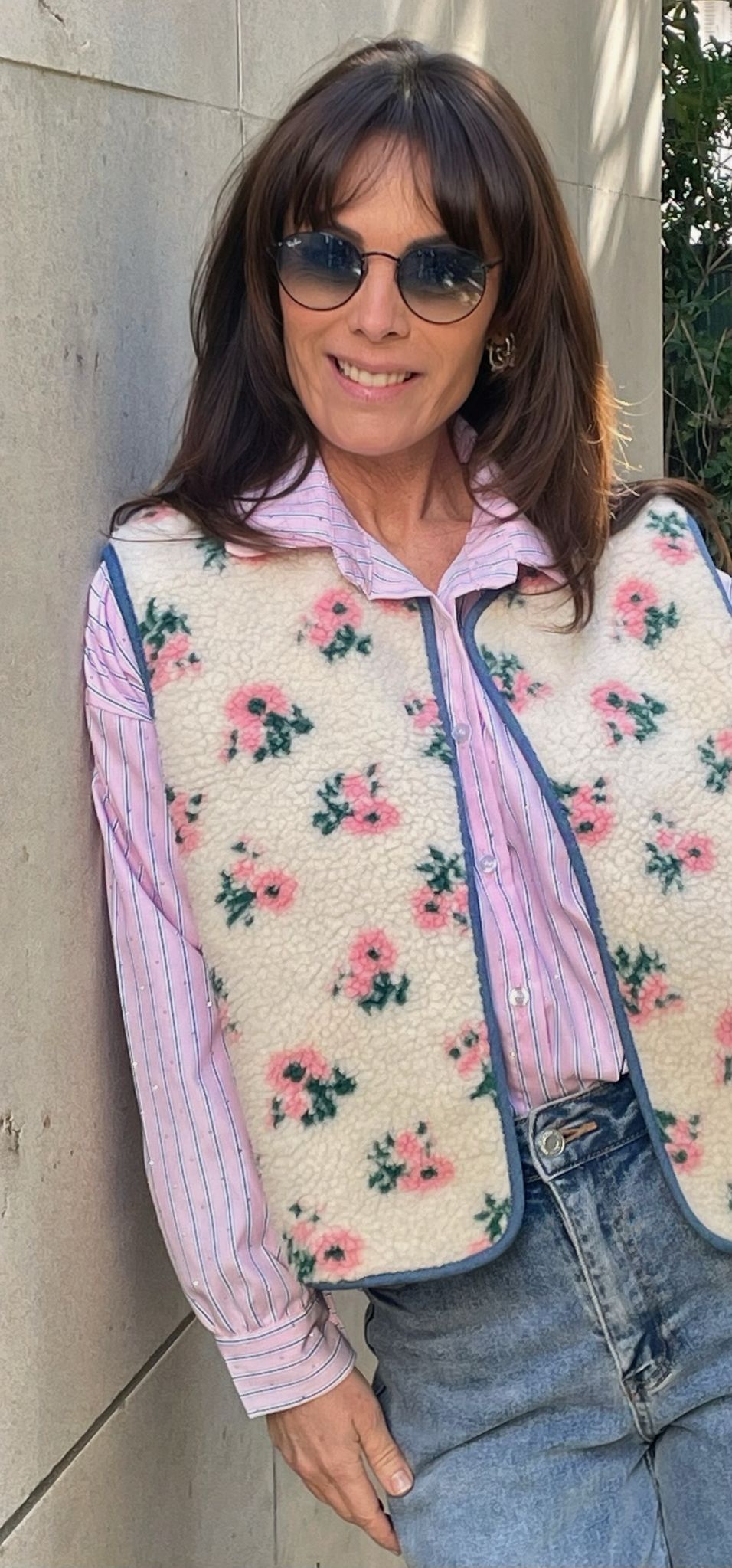 Chaleco Andrea - Blanco