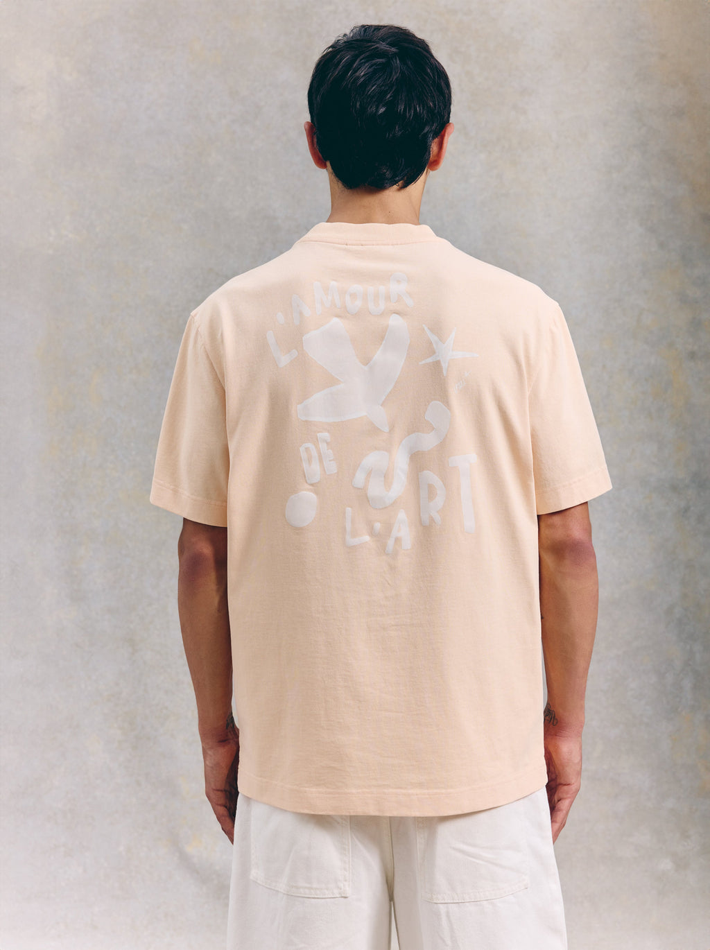 Camiseta unisex Ilustración de albaricoque