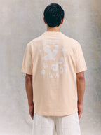 Camiseta unisex Ilustración de albaricoque