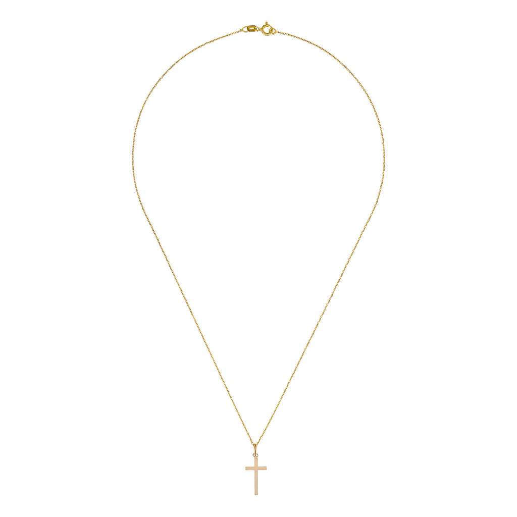 Pendentif "Croix Croyance" - Or Jaune 375/1000