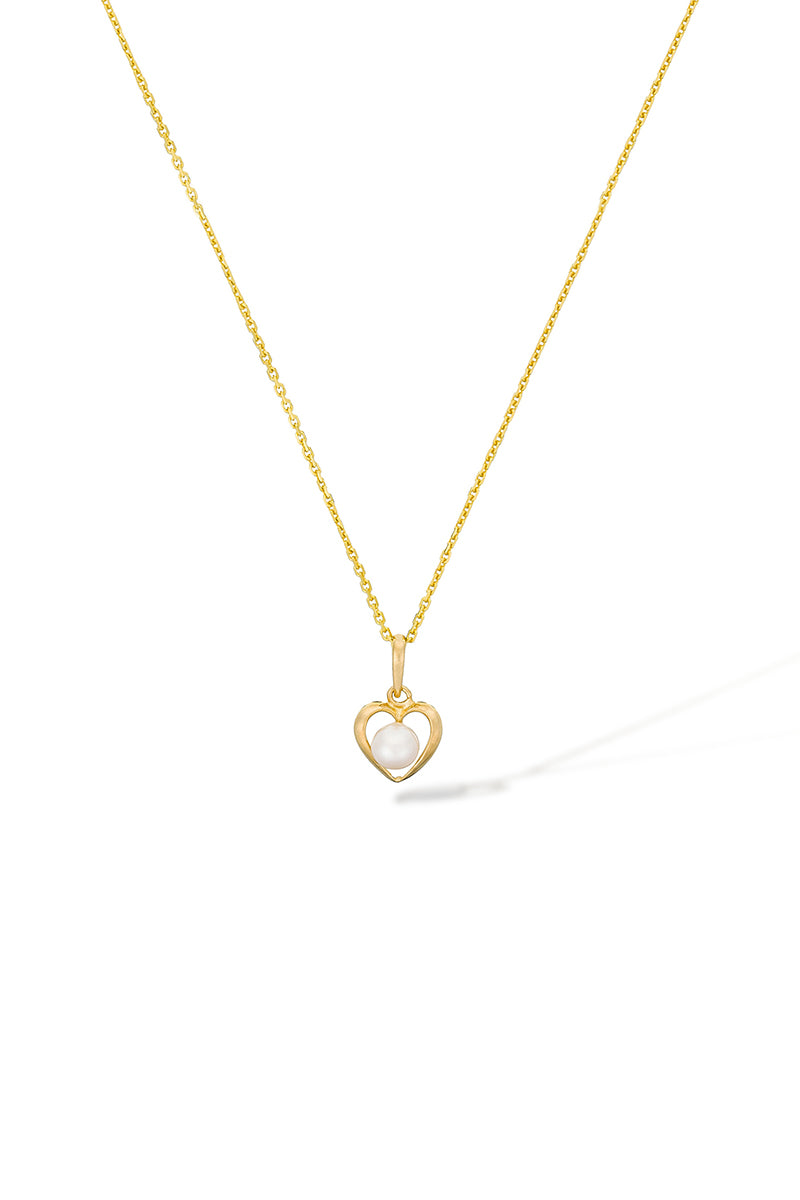 Pendentif "Lova Pearl" Or Jaune 375/1000 Perle Blanche