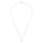 Pendentif "Splendeur" - Or Blanc 375/1000 Et Zirconium
