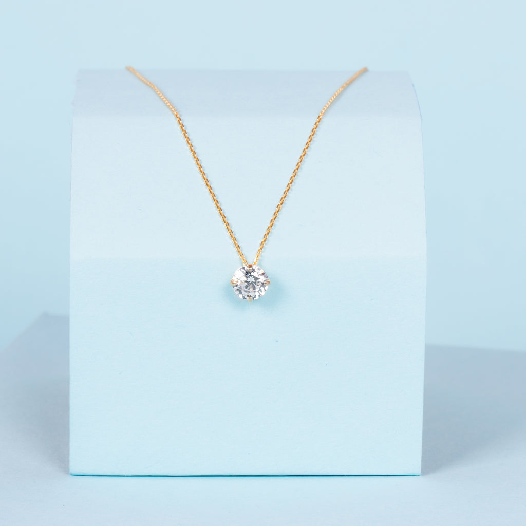 Pendentif "Splendeur" - Or Jaune 375/1000 Et Zirconium