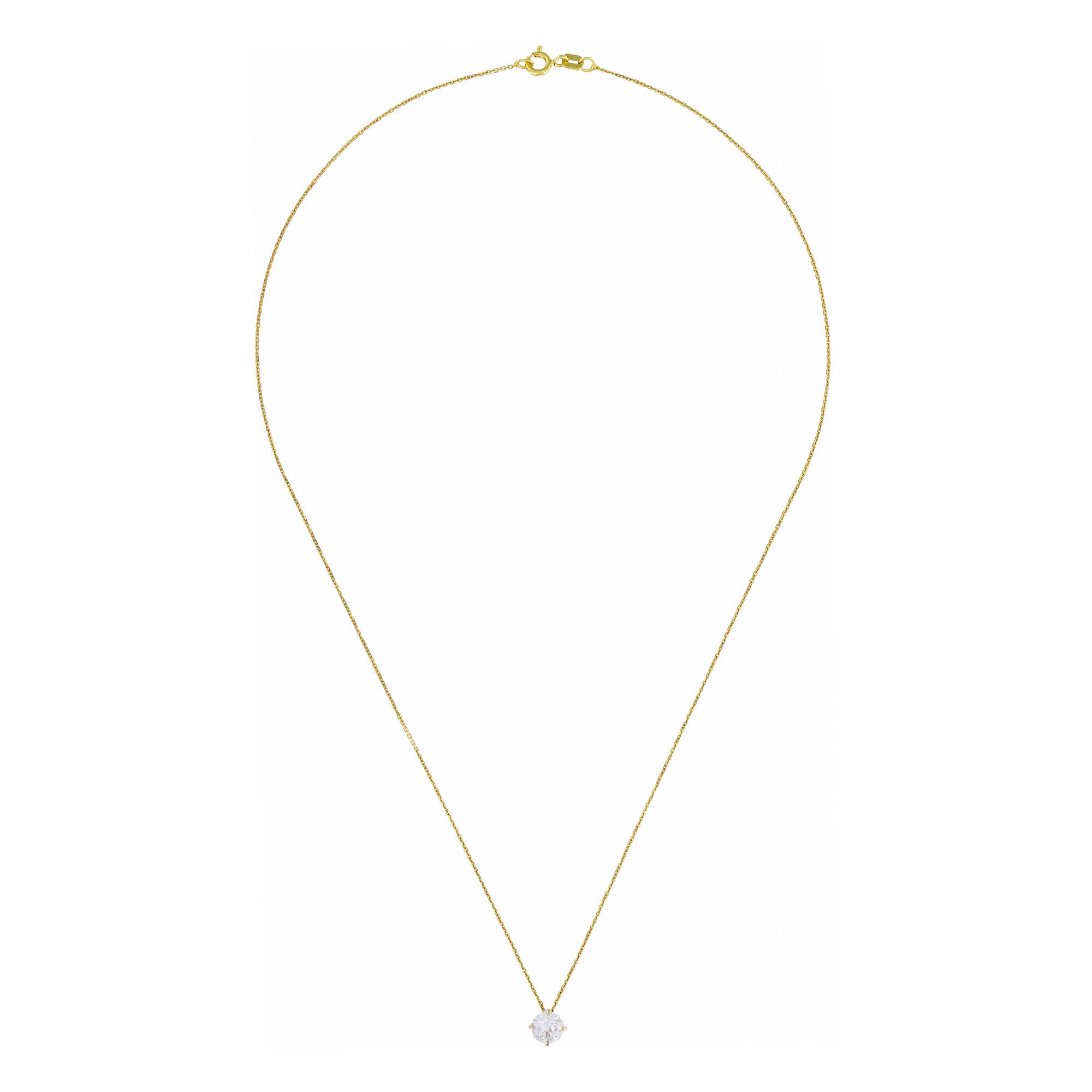 Pendentif "Splendeur" - Or Jaune 375/1000 Et Zirconium