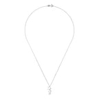 Pendentif "Constellation" Or Blanc 375/1000 Et Zirconium