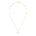 "Constellation" Pendant - Yellow Gold 375/1000 And Zirconium