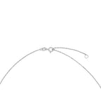 "Phenix" Pendant 375/1000 White Gold White Pearl and Zirconium