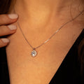Pendentif "Merveilleux" Or Blanc 375/1000