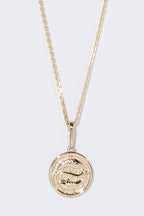 Pendentif Astro Lisse "Poissons" - Or Jaune 375/1000
