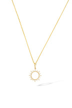 Anhänger "Ton Soleil" 375er Gelbgold und Zirkonia