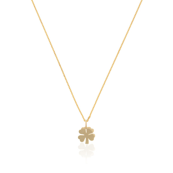 "Clover" Pendant - 375/100 Yellow Gold