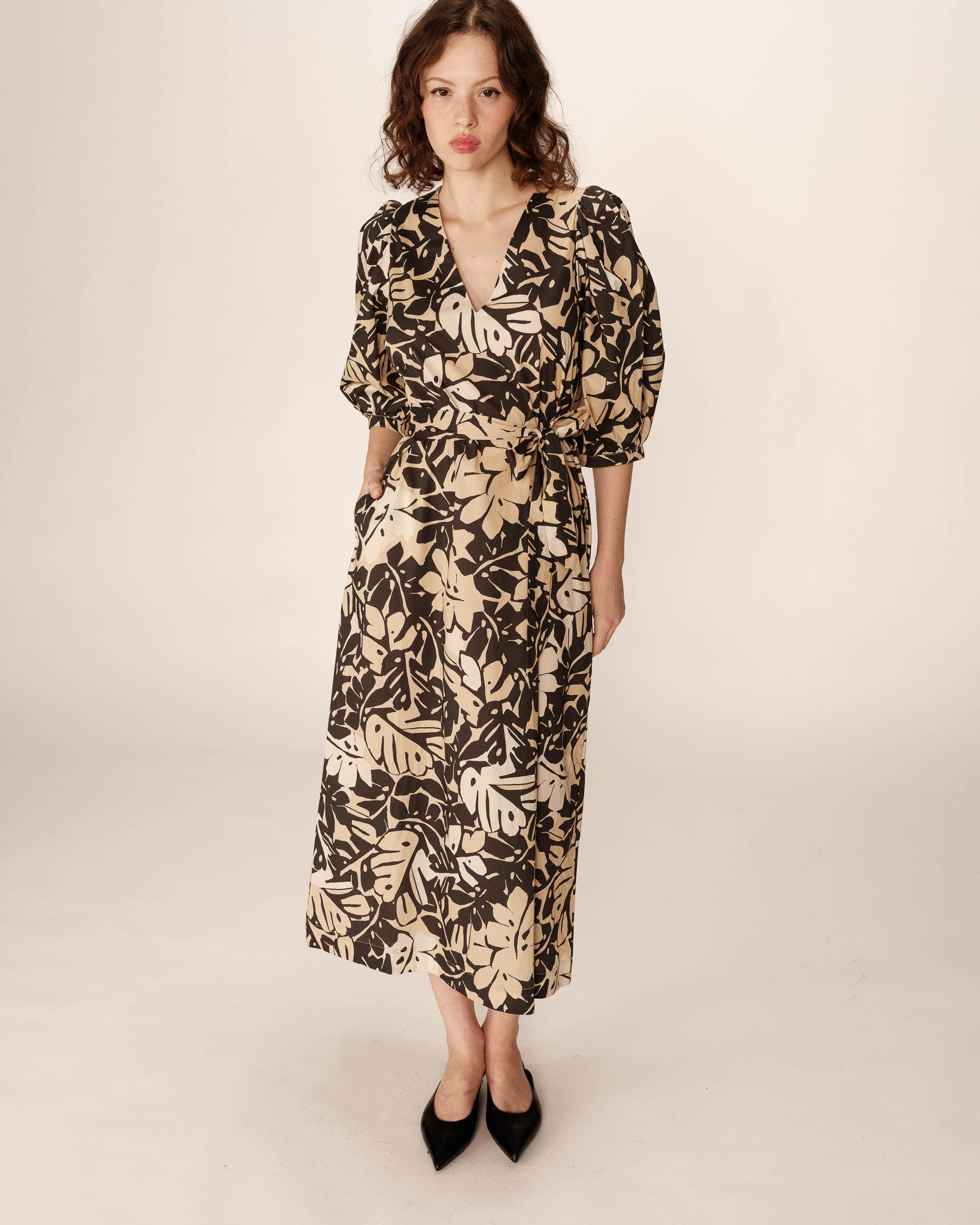 Robe Longue Pierino - Beige