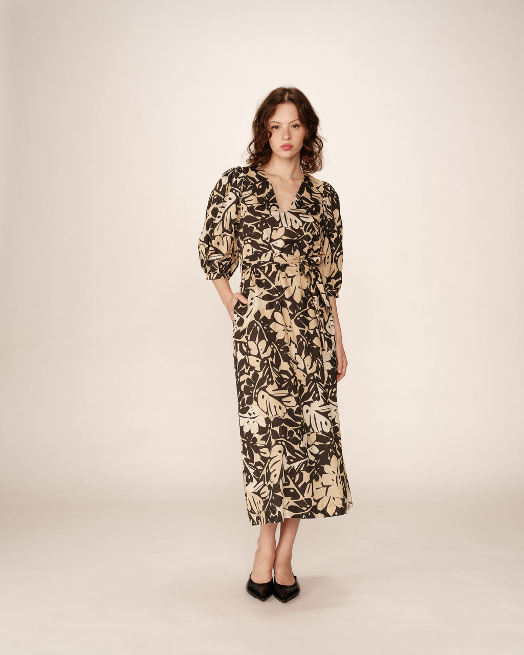 Robe Longue Pierino - Beige