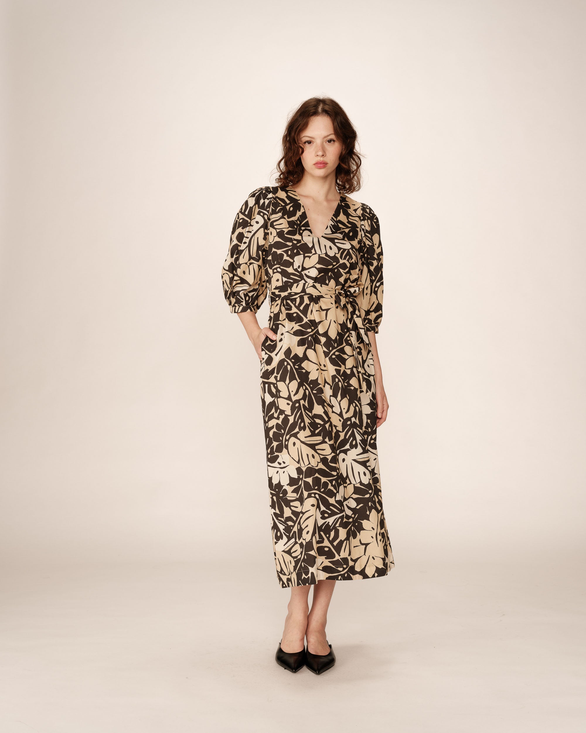 Robe Longue Pierino - Beige