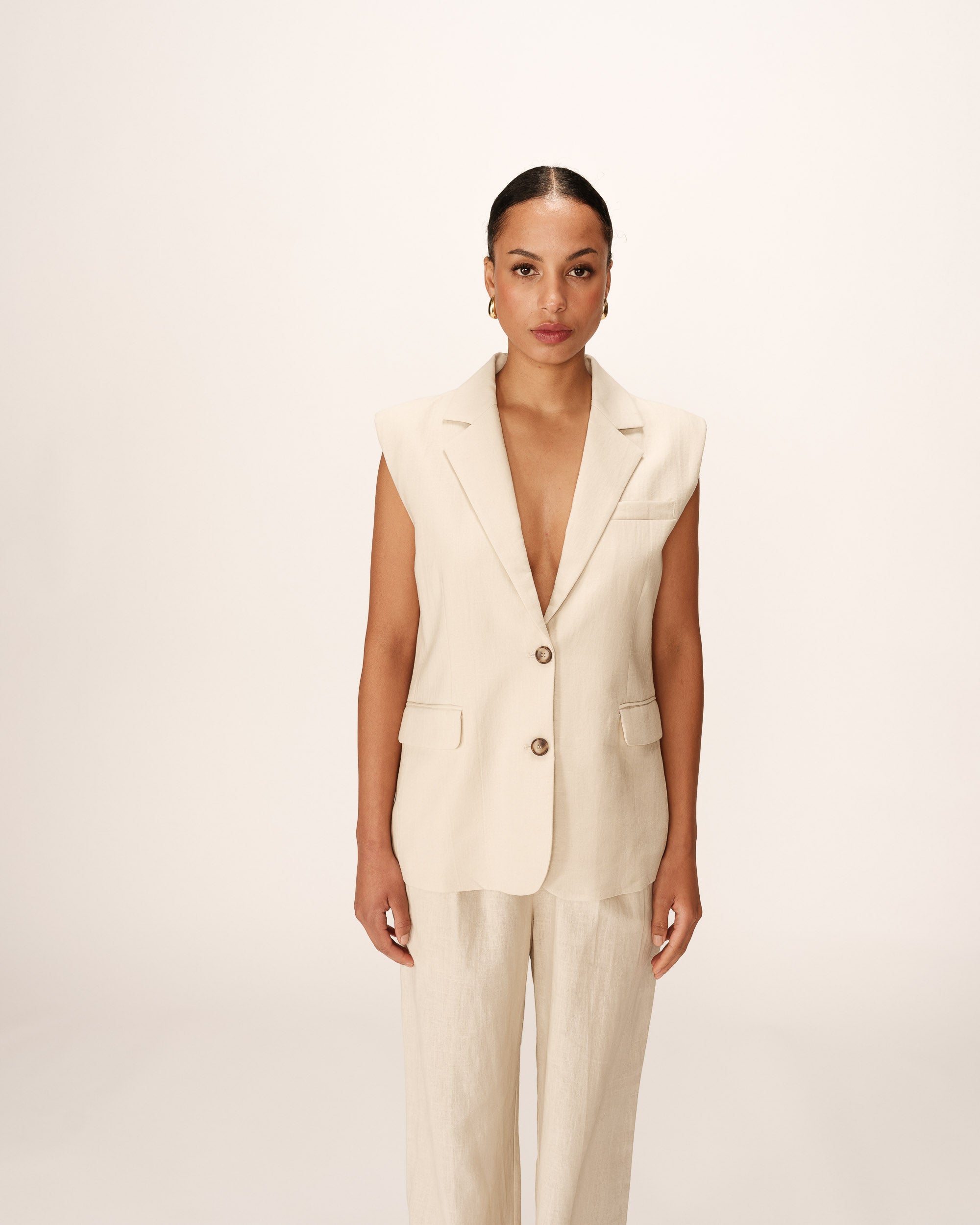 Gilet Pietro - Beige