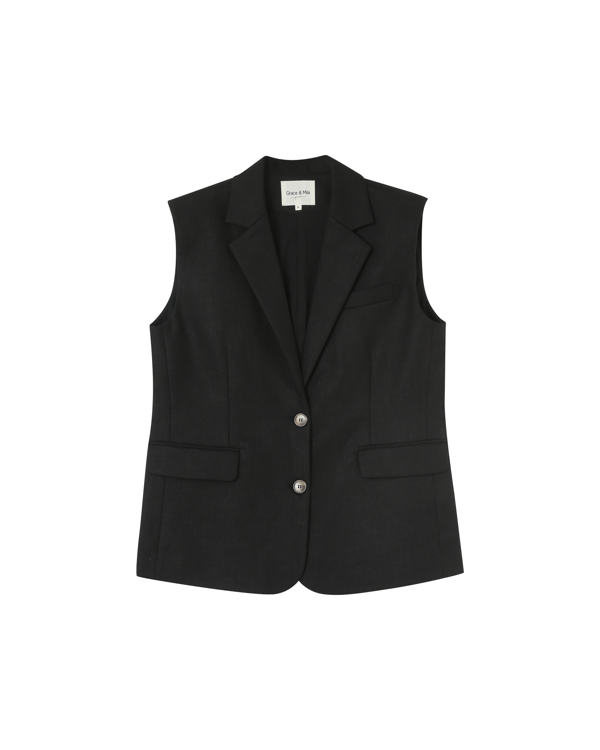 Pietro Vest - Black