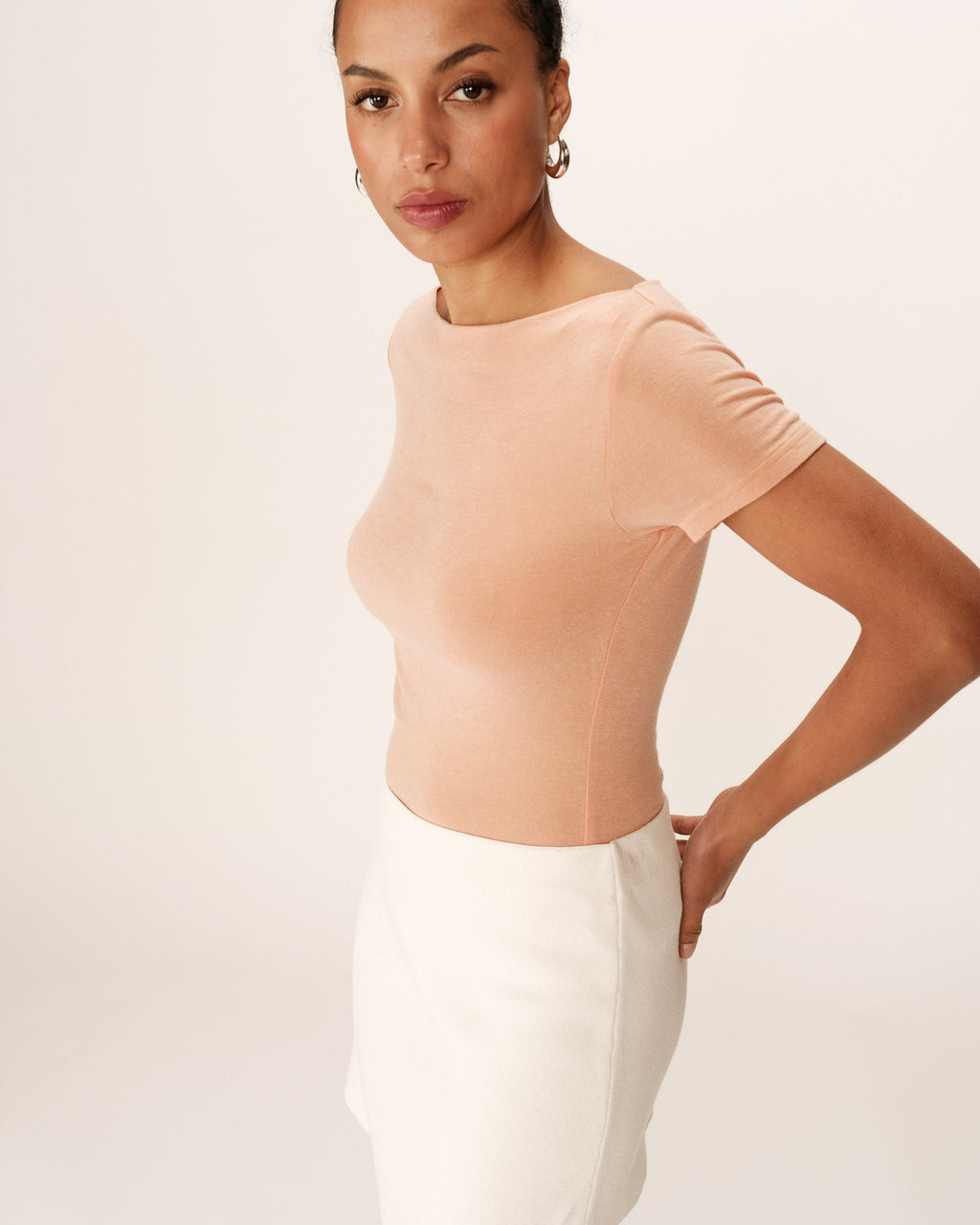 T-Shirt Pilar - Peche