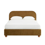 Pilka - Lit Coffre - Tissu Chenille - Bronze