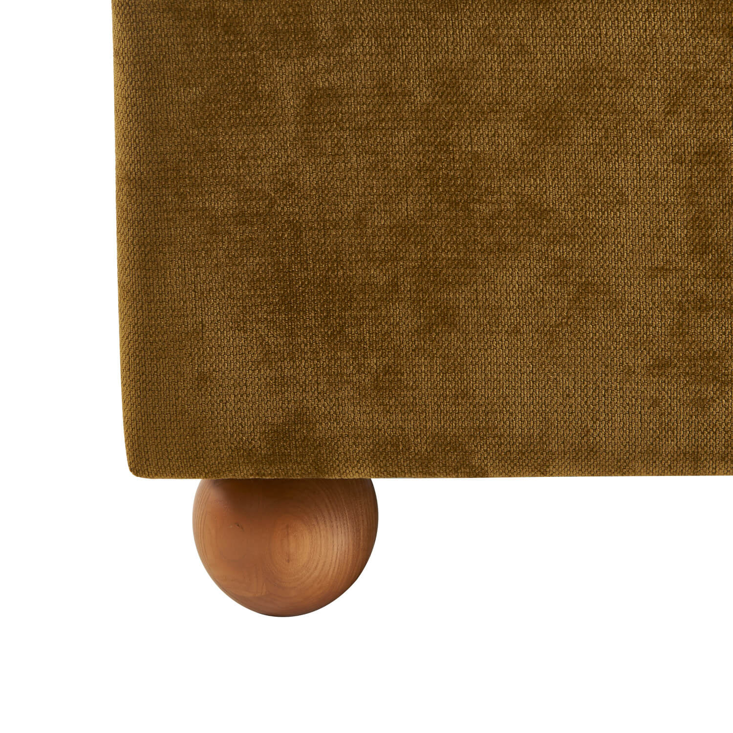 Pilka - Lit Coffre - Tissu Chenille - Bronze