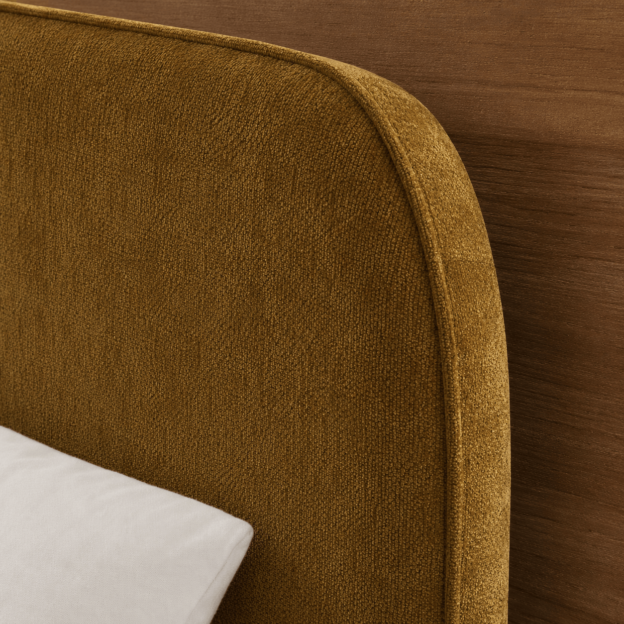 Pilka - Lit Coffre - Tissu Chenille - Bronze