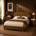 Pilka - Lit Coffre - Tissu Chenille - Bronze