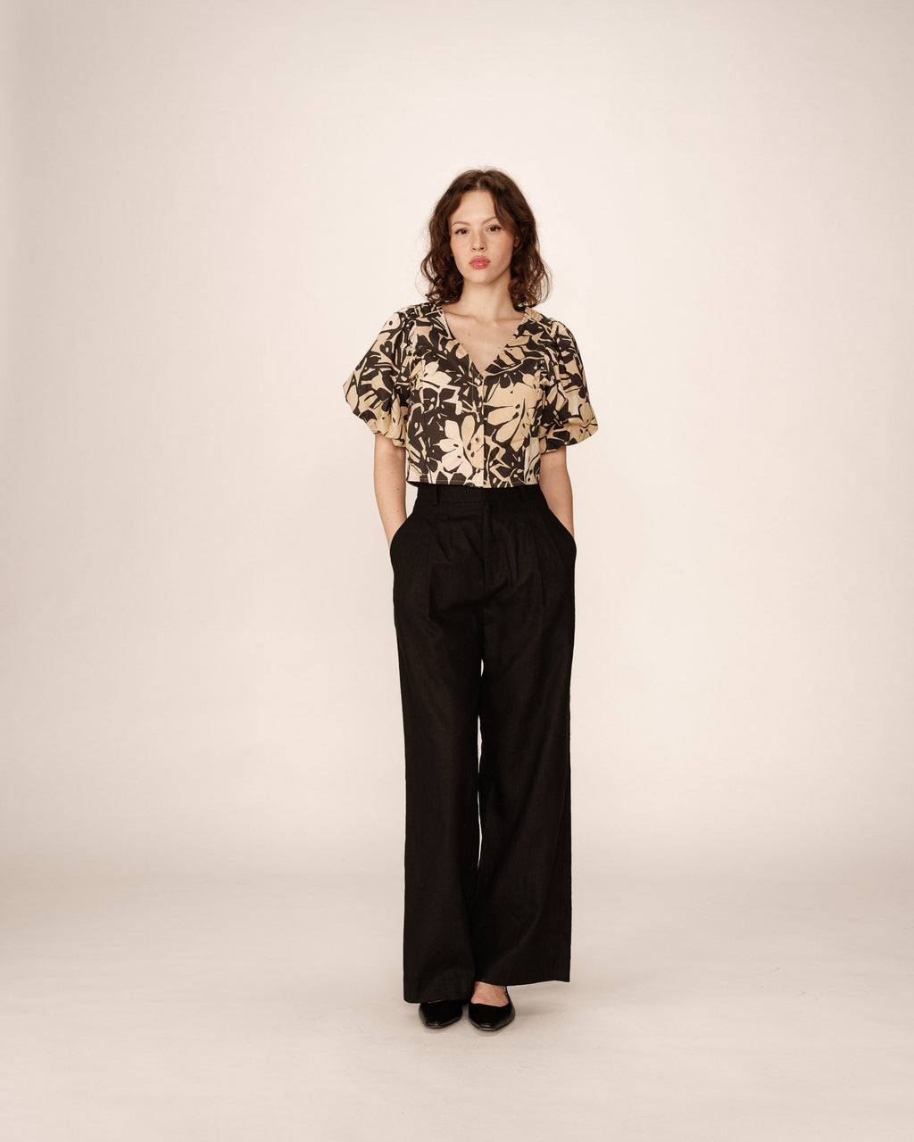 Top Pineapple - Beige