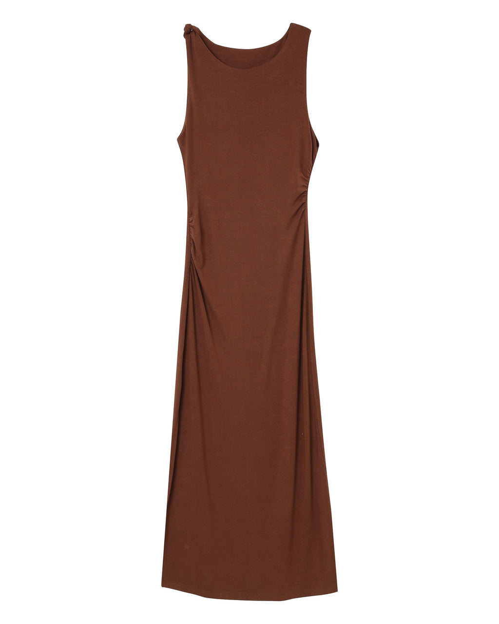 Robe Longue Pistache - Chocolat