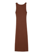 Robe Longue Pistache - Chocolat