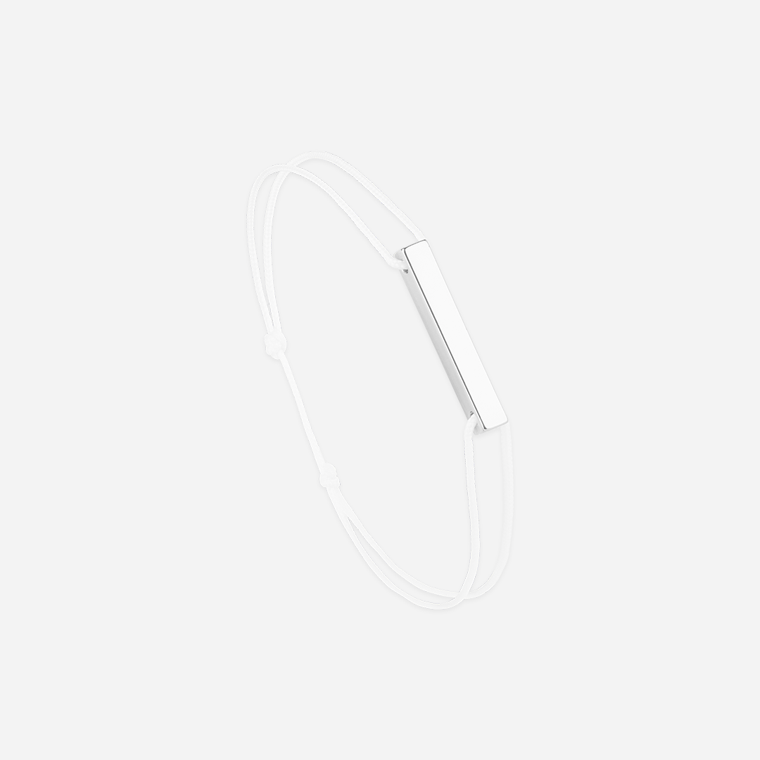Bracelet Piste - Blanc