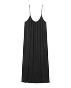 Pivoine Long Dress - Anthracite