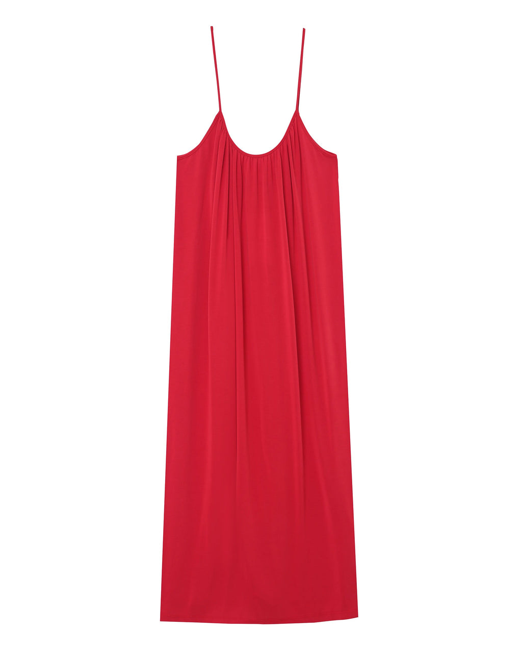 Peony Long Dress - Raspberry