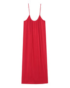 Peony Long Dress - Raspberry
