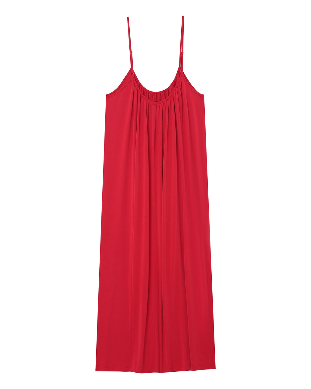 Peony Long Dress - Raspberry