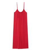 Peony Long Dress - Raspberry