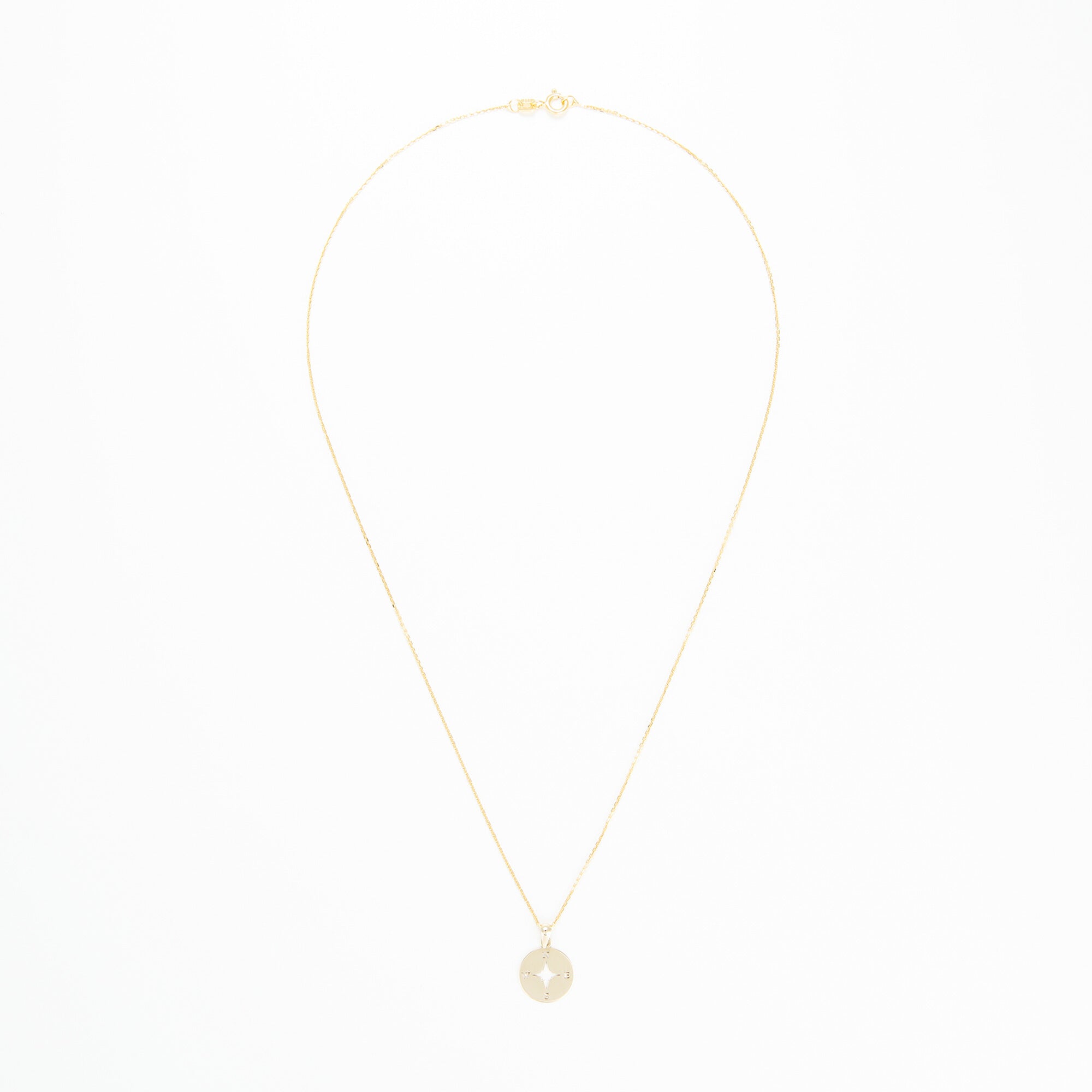Pendentif "Boussole" - Or Jaune 375/1000