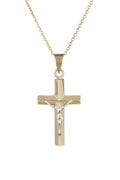 Pendentif "Croix de Jésus" Or Jaune 375/1000