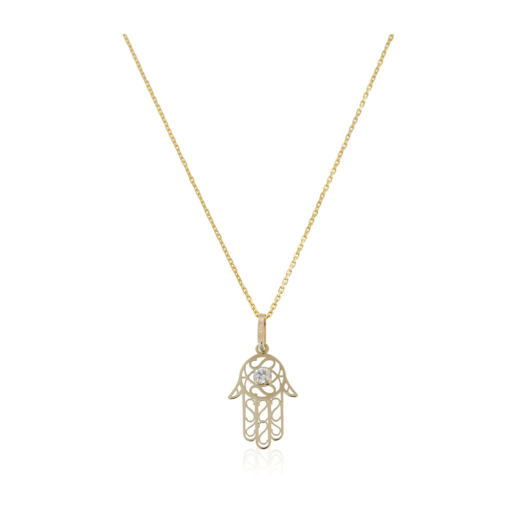 Pendentif  "Main De Fatma" Or Jaune 375/1000